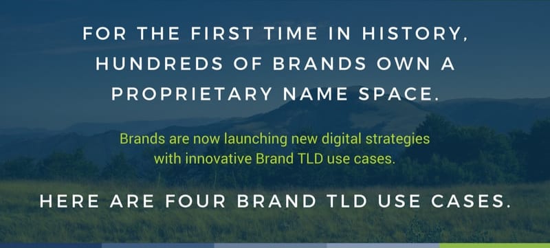 Brands are now launching new digital strategies with innovative Brand TLD use cases.