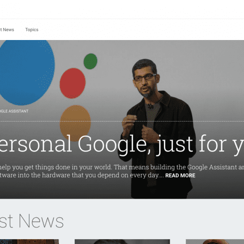 Google Launches Corporate Blog ‘The Keyword’ on .Google Domain