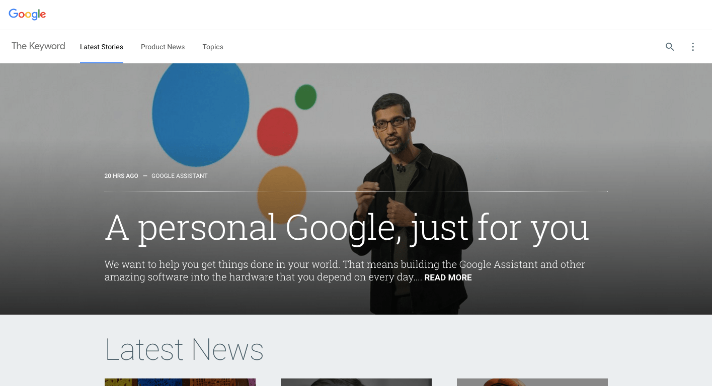 neustar perspective on blog dot google