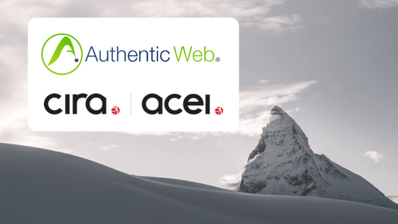 Authentic Web & CIRA form partnership