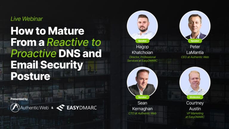 How to Mature From a Reactive to Proactive DNS and Email Security Posture